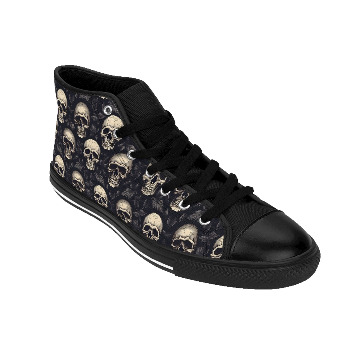 Gothic Skull - Lifting High-Top Sneakers