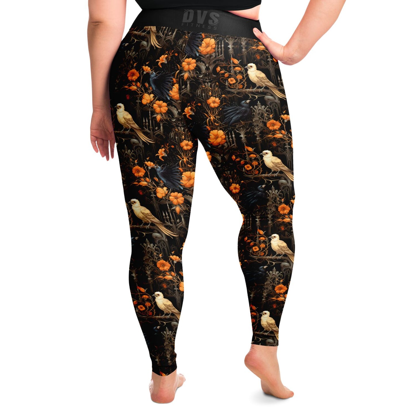 Halloween Crow - Classic Athletic Legging - plus