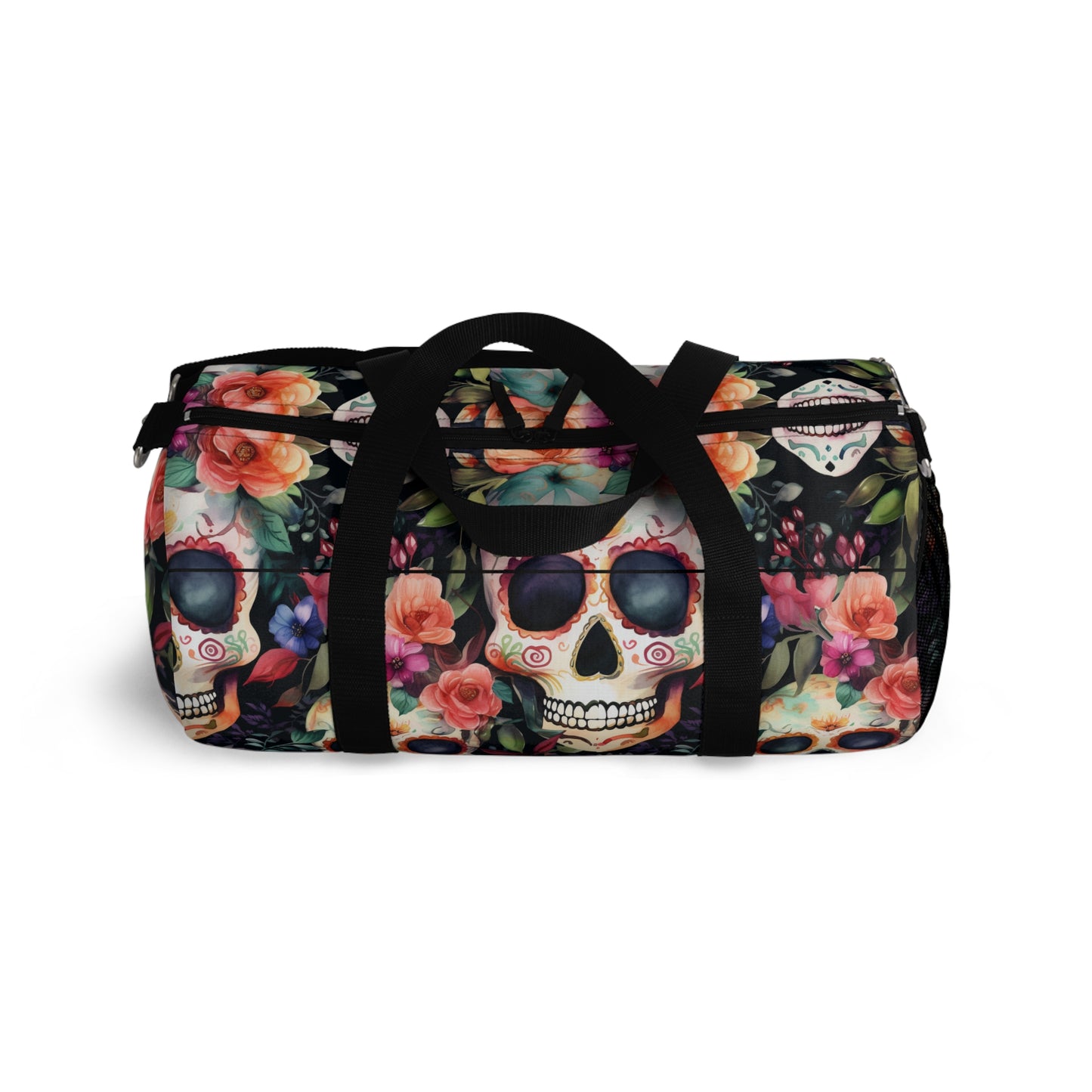 Sugar Skull Gym Bag -Whimsigoth duffle bag