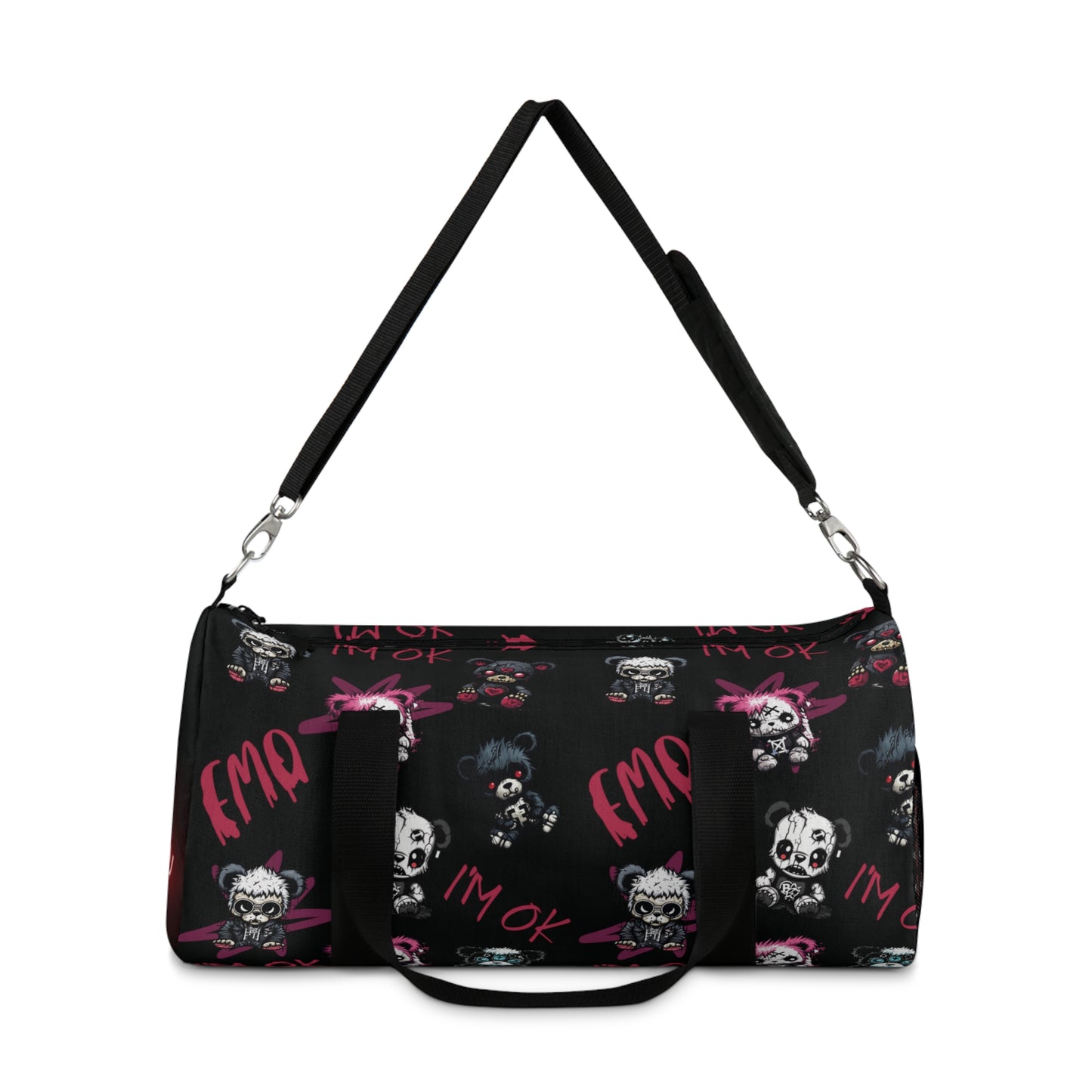 Duffel Bag - Emo Teddies 'I'm Fine'