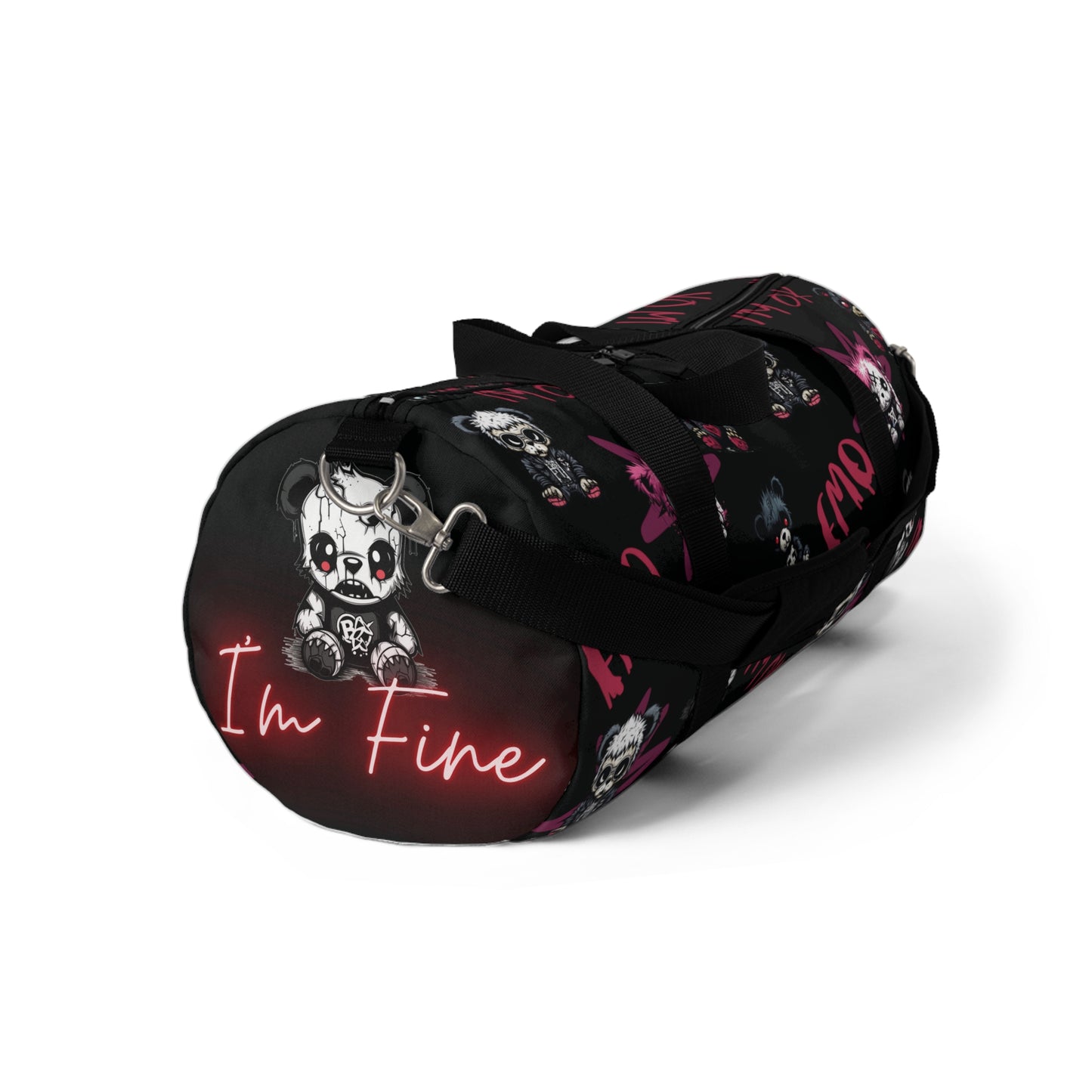 Duffel Bag - Emo Teddies 'I'm Fine'
