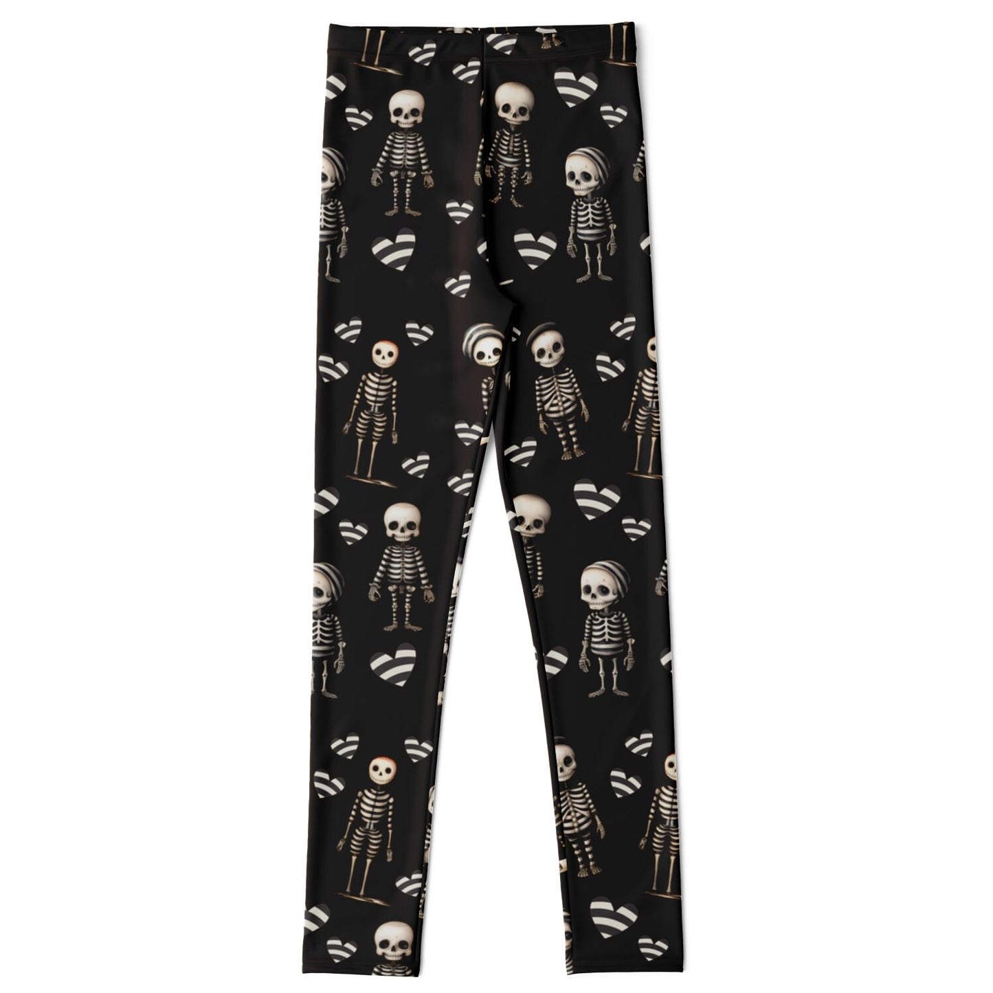 Skeleton - youth leggings