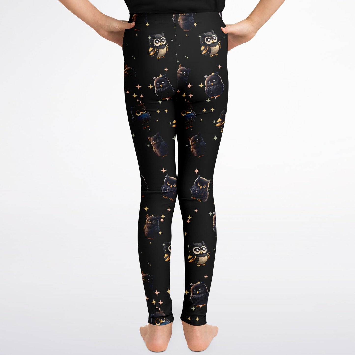 Midnight Owl - childrens leggings