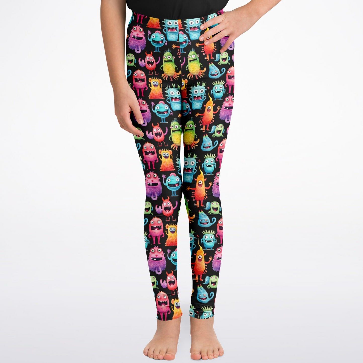 Cheerful monsters - youth leggings