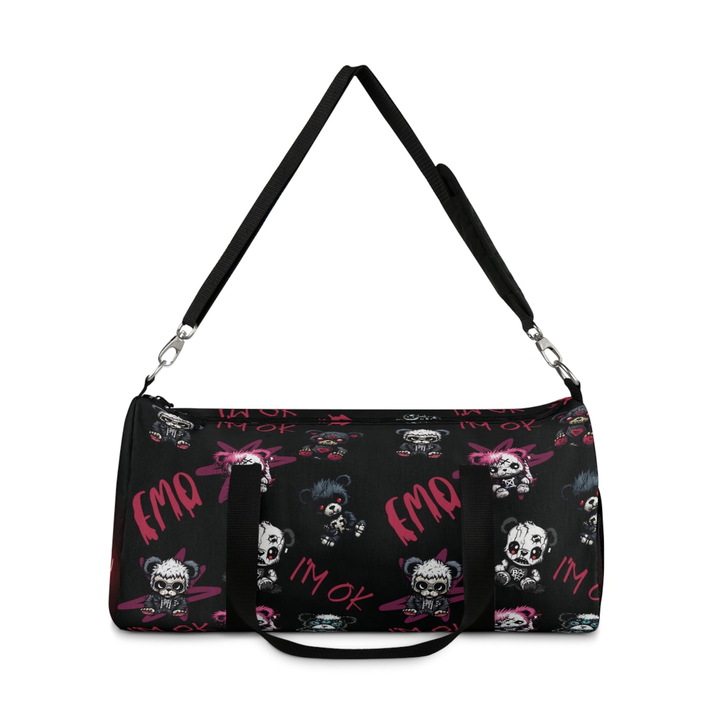 Duffel Bag - Emo Teddies 'I'm Fine'