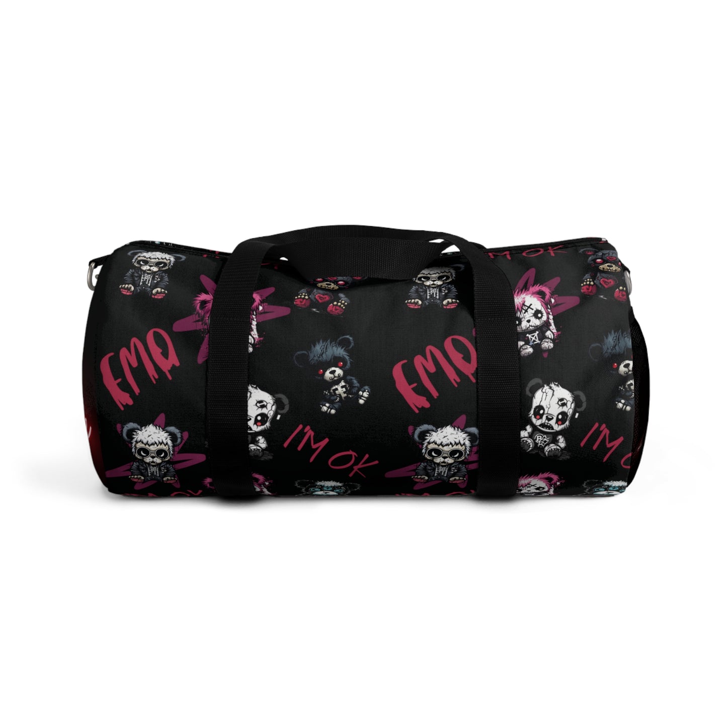 Duffel Bag - Emo Teddies 'I'm Fine'