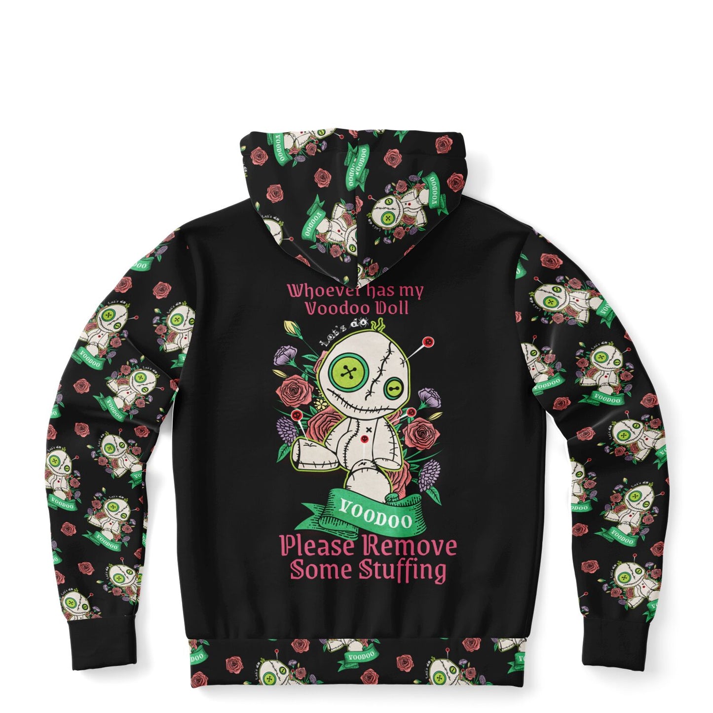 Voodo Doll - Athletic Zipper hoodie