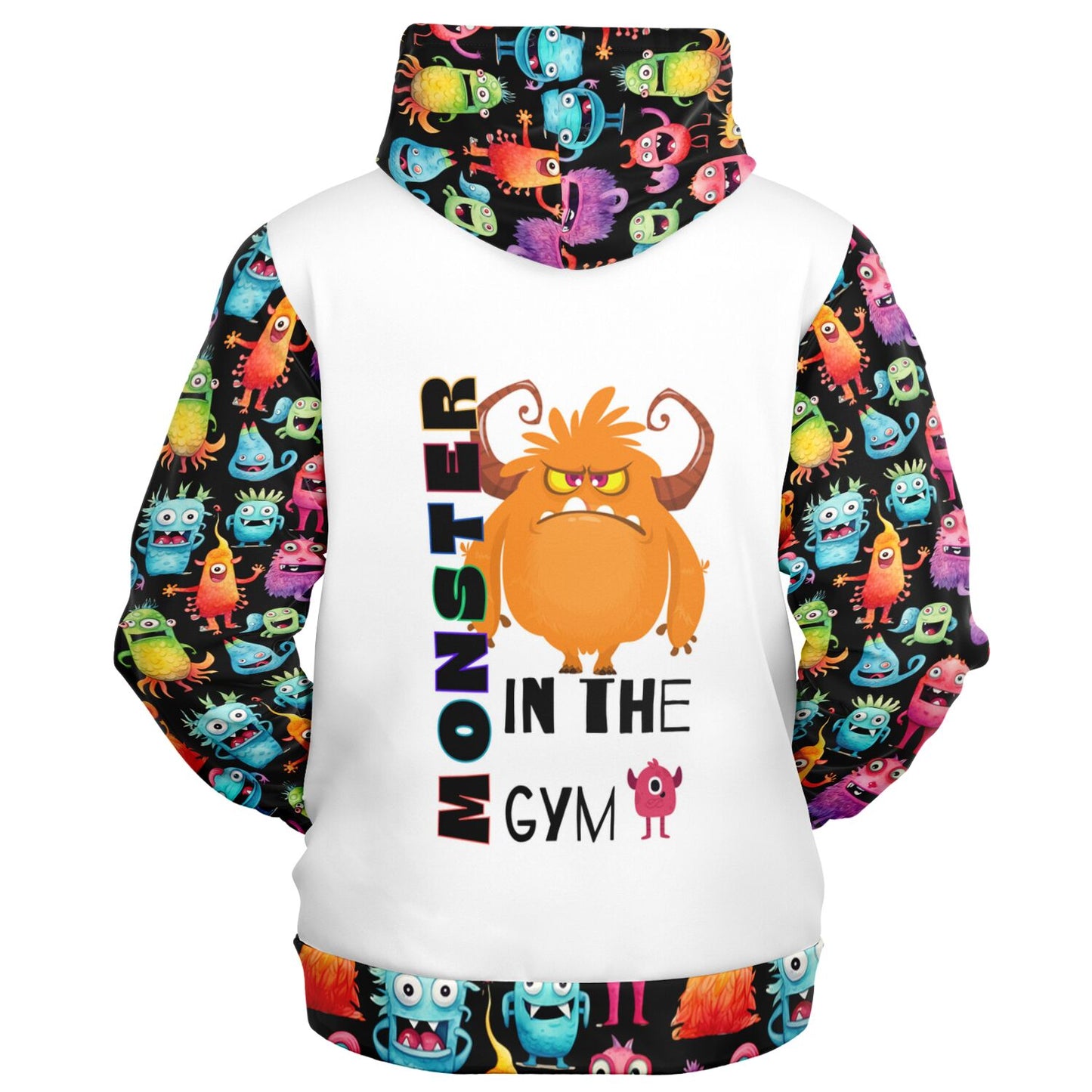 Cheerful Monster Athletic Hoodie