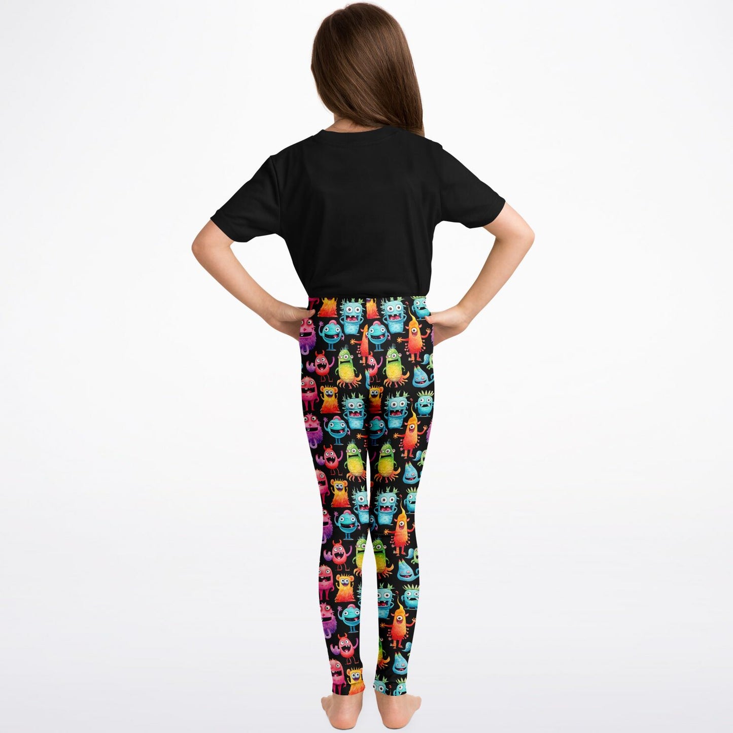 Cheerful monsters - youth leggings