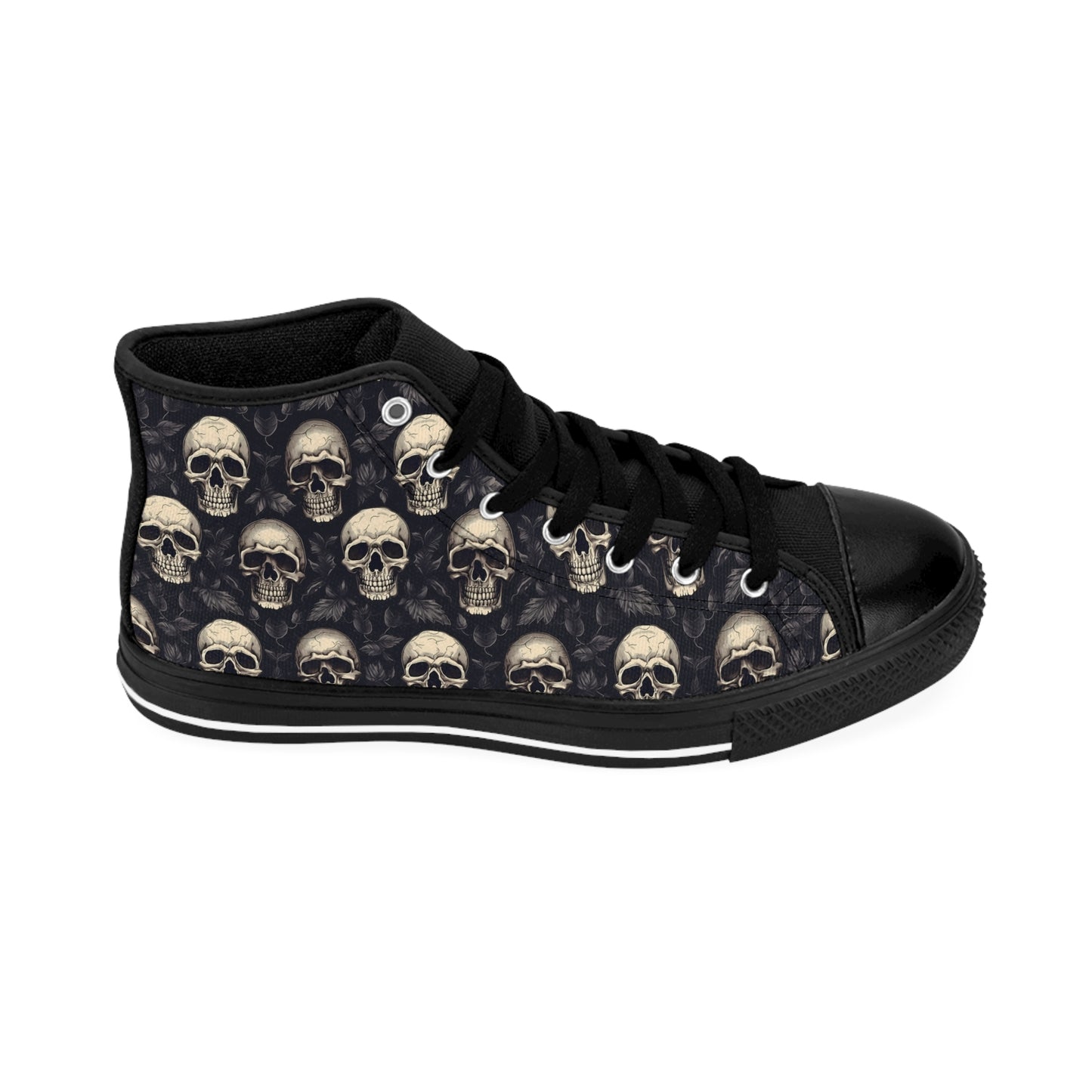 Gothic Skull - Lifting High-Top Sneakers