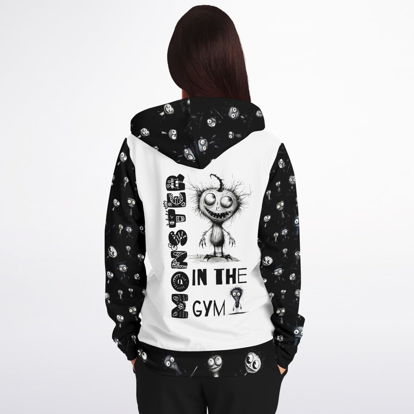 Misfit Monster Athletic Hoodie Sweatshirt