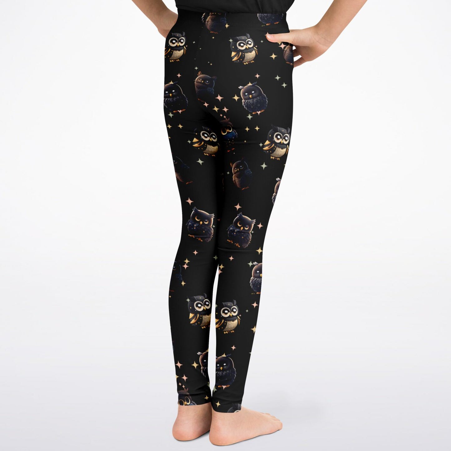 Midnight Owl - childrens leggings