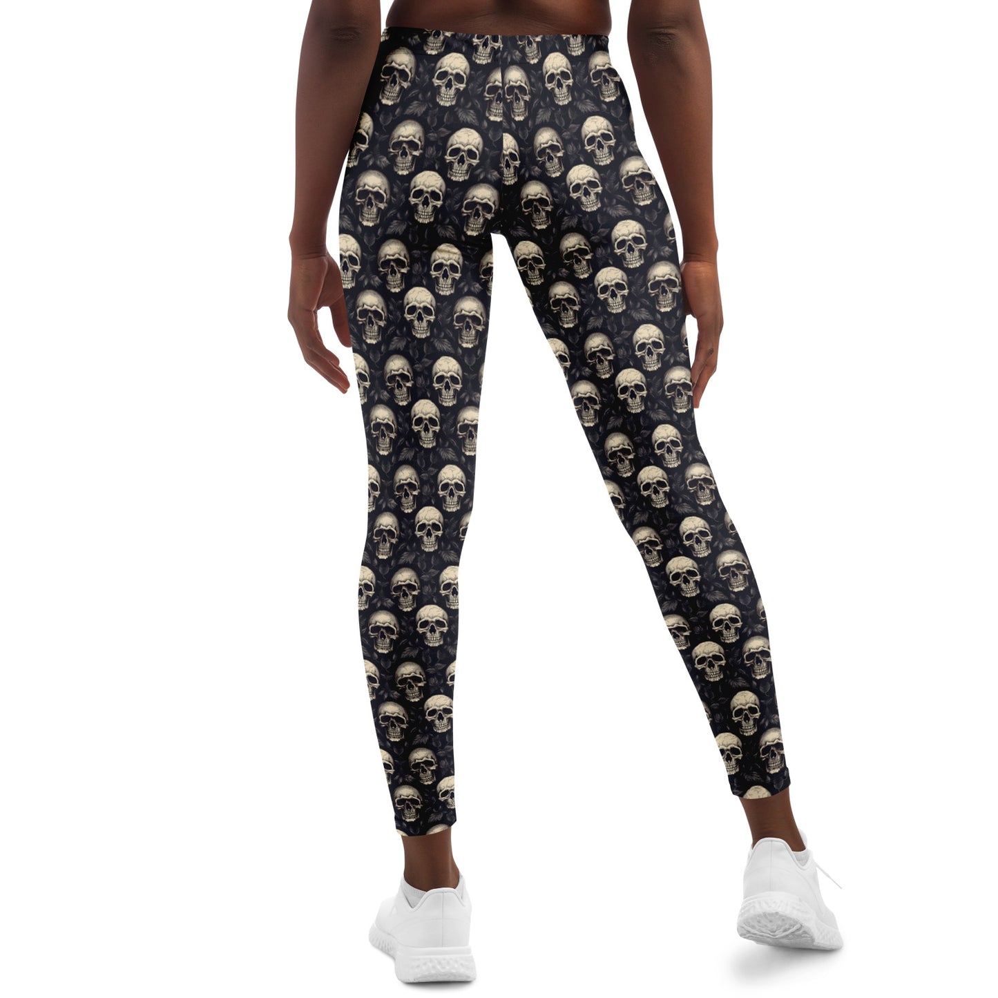 Gothic Skull - Athletic Classic Leggings