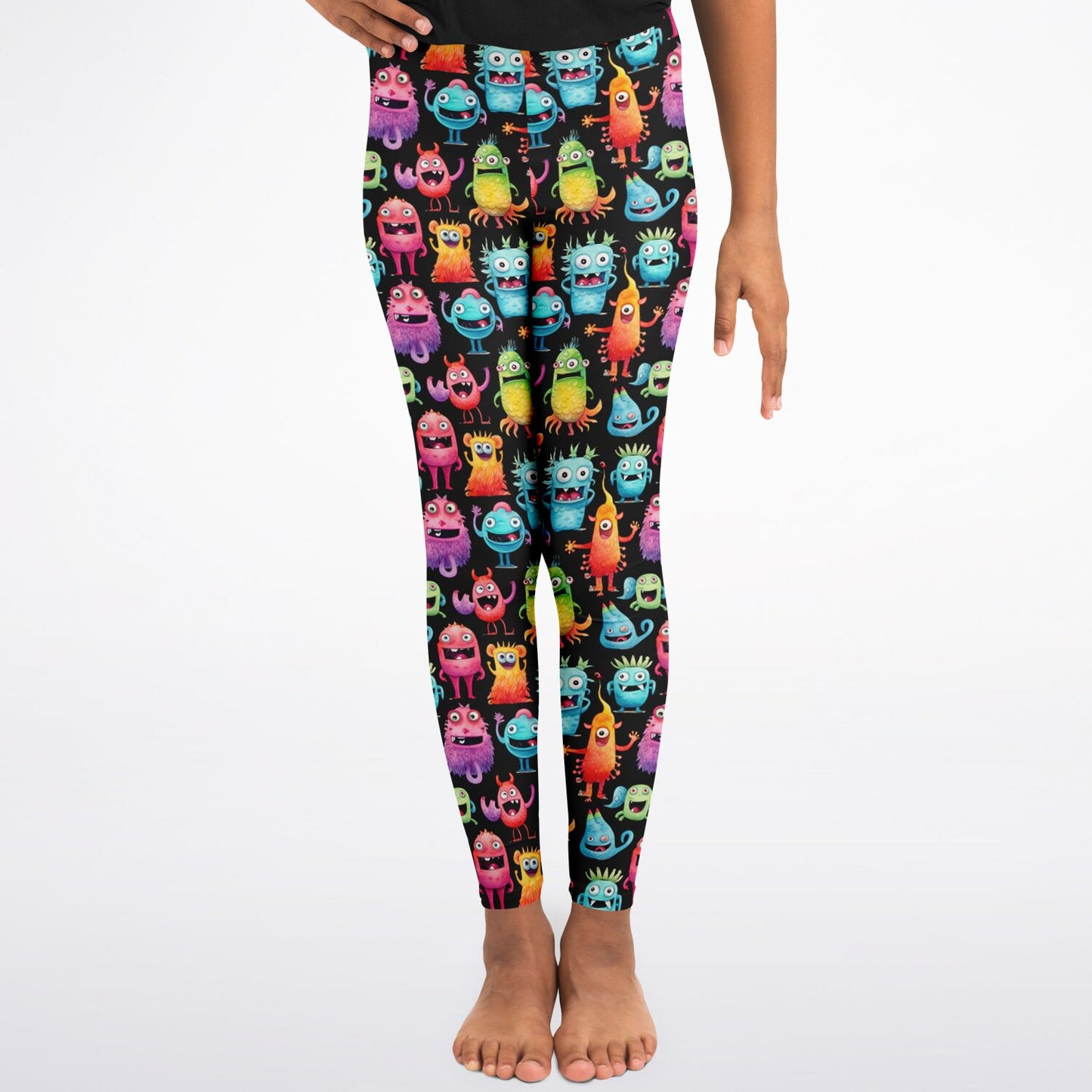 Cheerful monsters - youth leggings