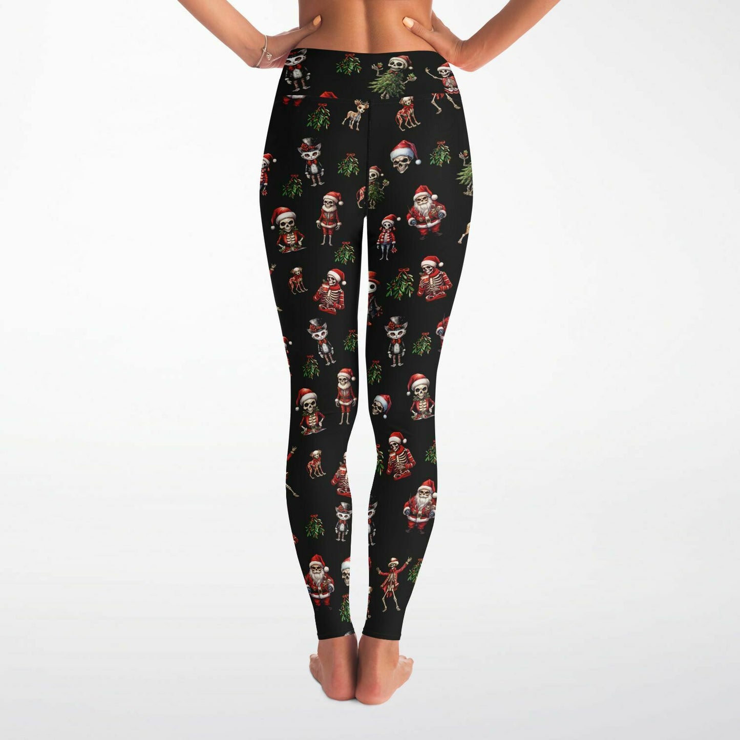 Skeleton Christmas - Classic Athletic Leggings