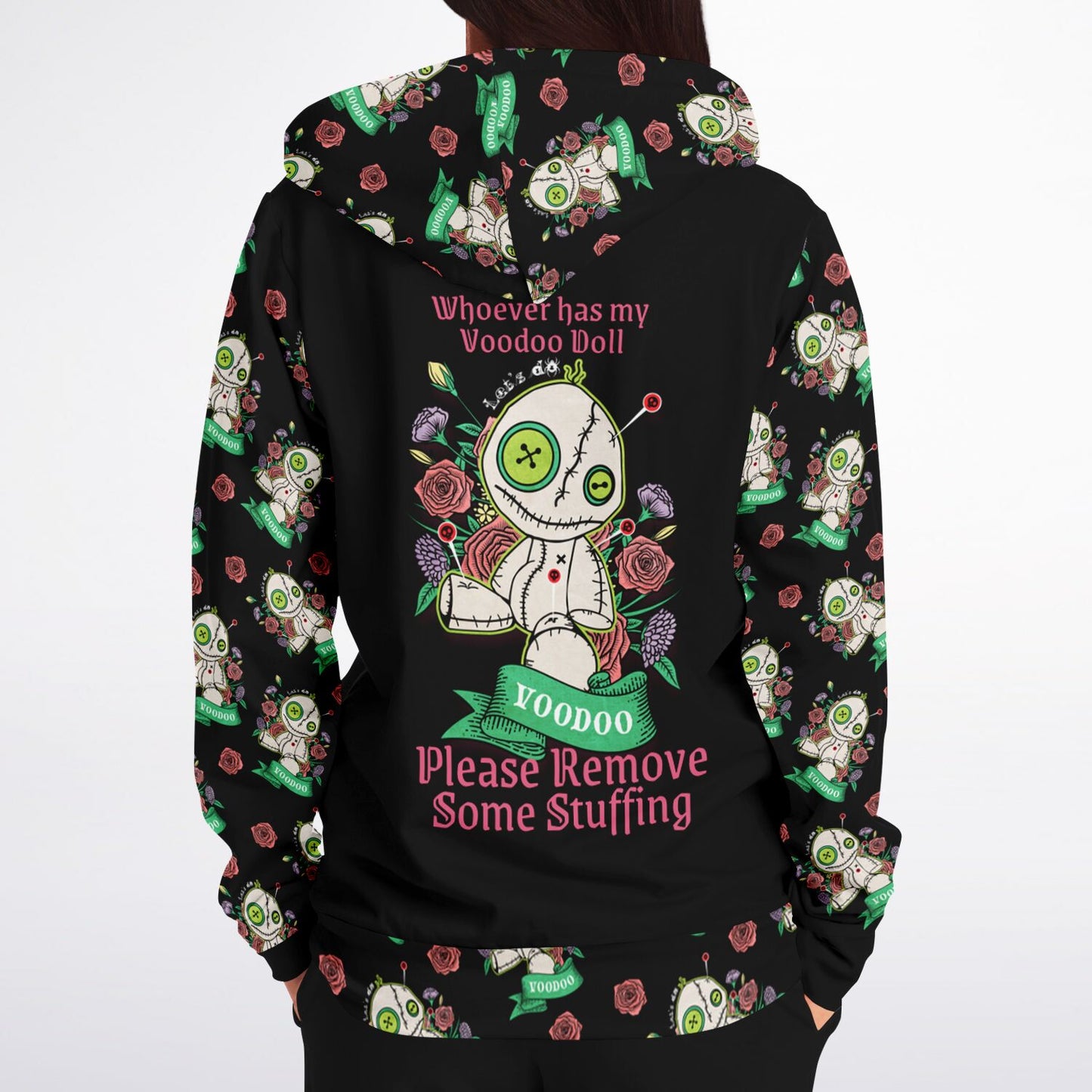 Voodo Doll - Athletic Zipper hoodie