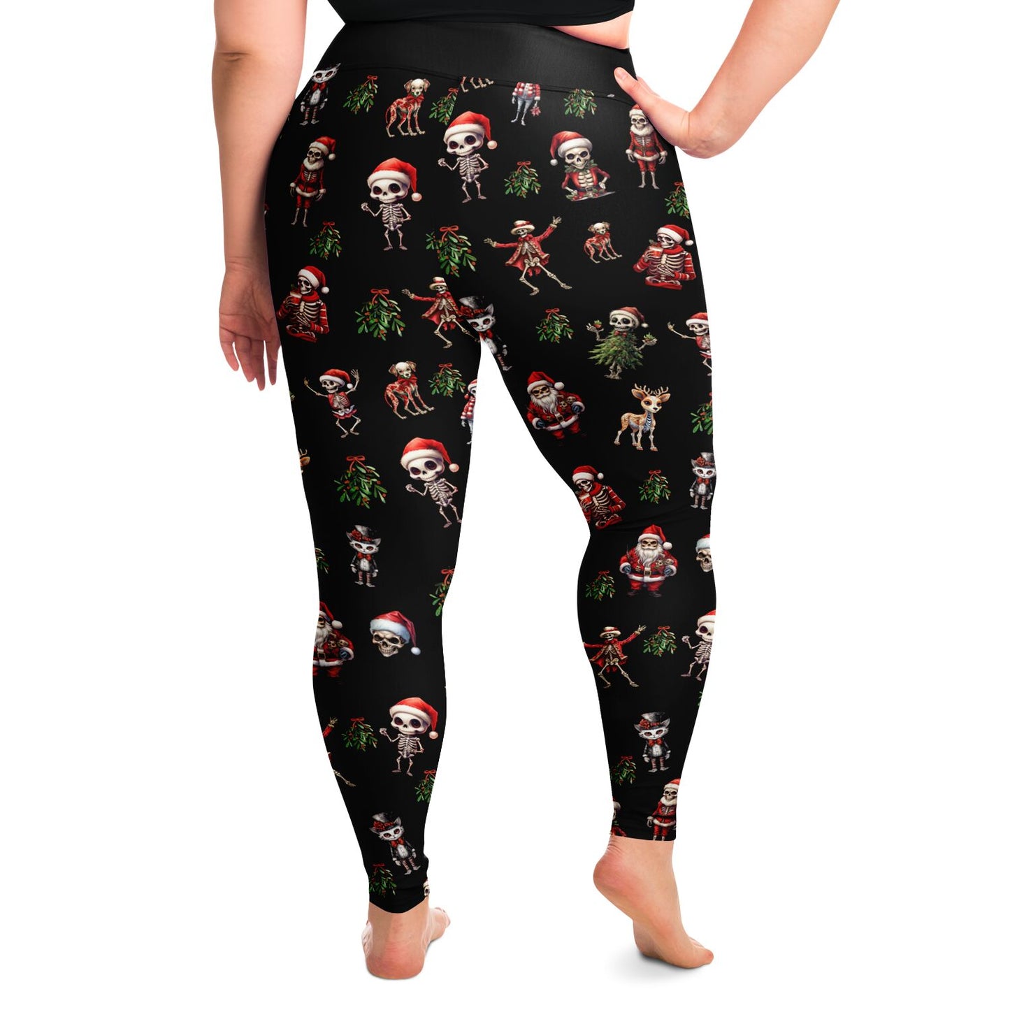 Skeleton Christmas - Classic Athletic Leggings Plus