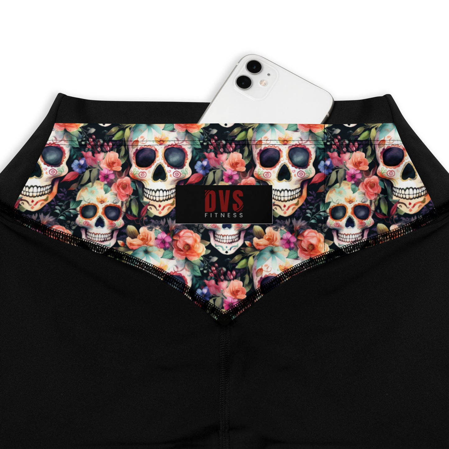 Performance Leggings - Sugar Skulls