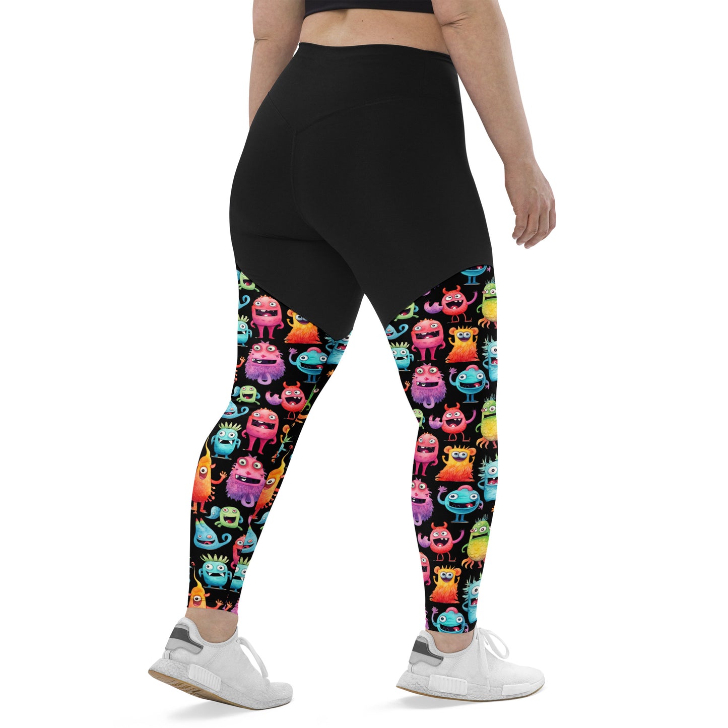 Performance Leggings - Cheerful Monster