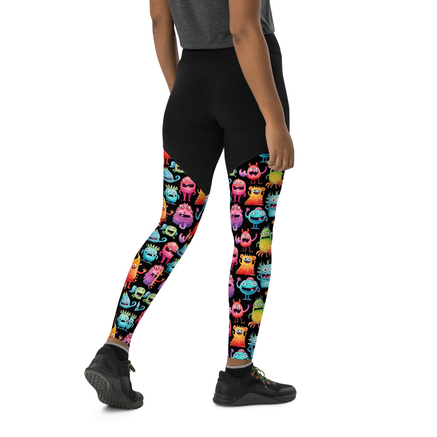 Performance Leggings - Cheerful Monster
