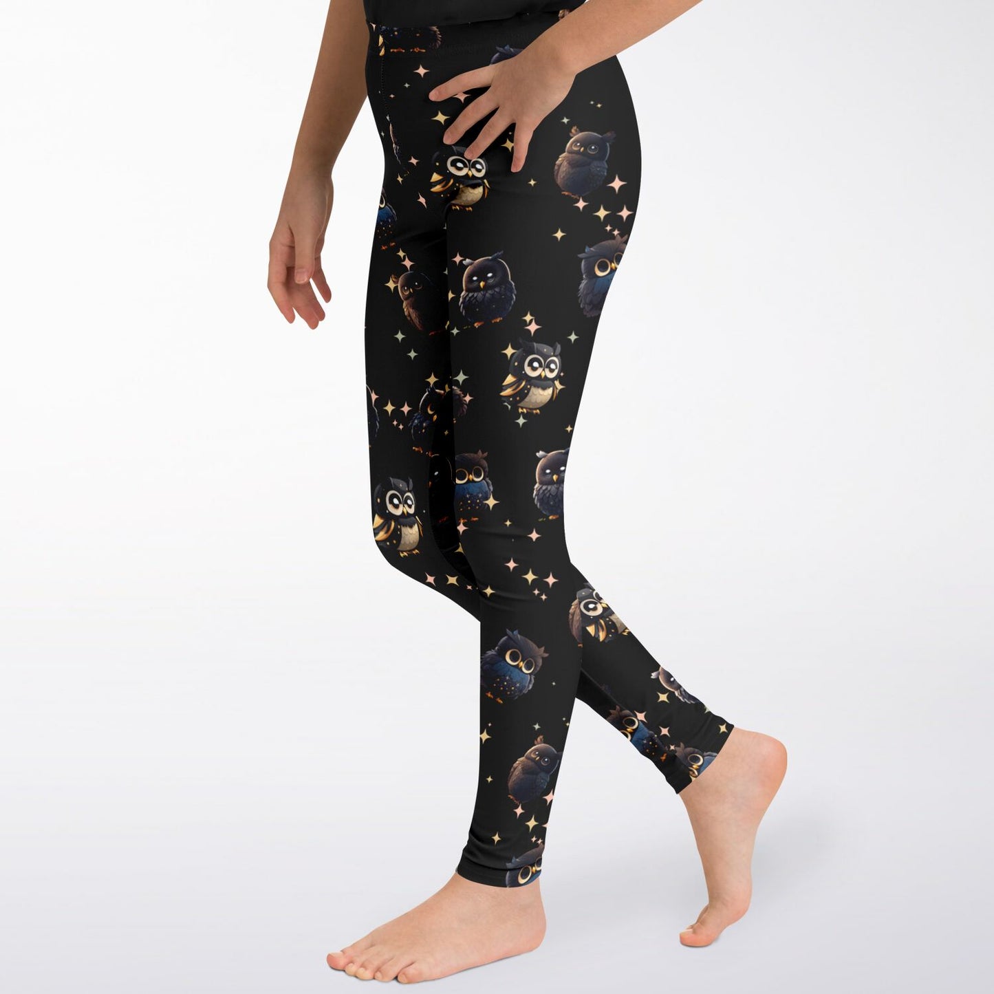 Midnight Owl - childrens leggings