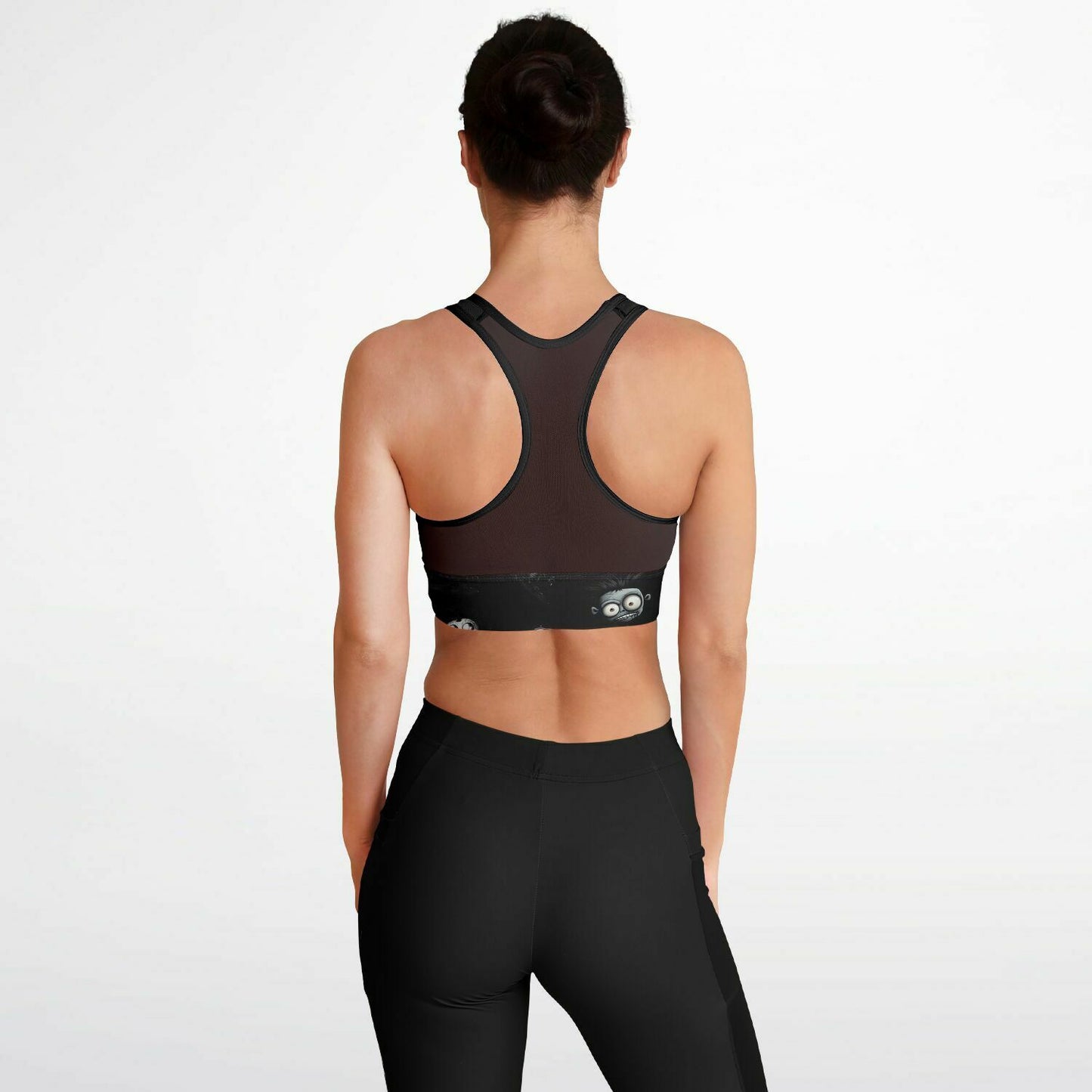 Mesh Padded Sports Bra - Misfit Monster