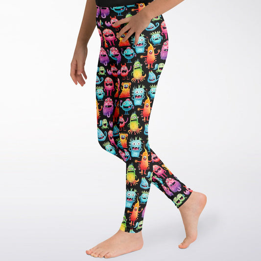 Cheerful monsters - child leggings