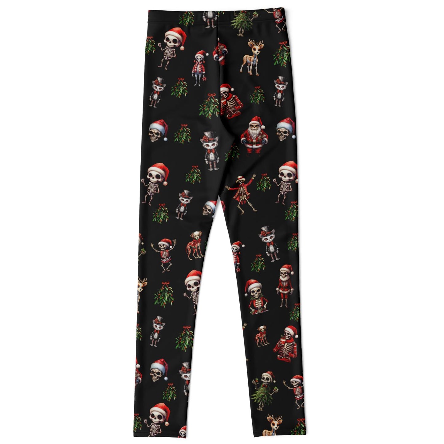 Skeleton Christmas - small child leggings