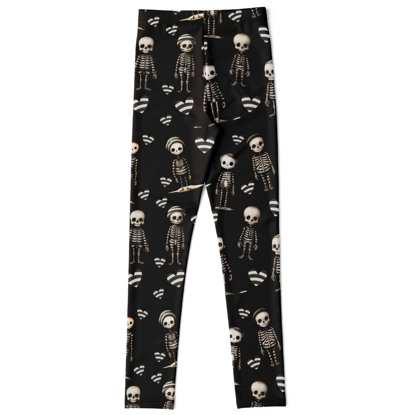 Skeleton - youth leggings
