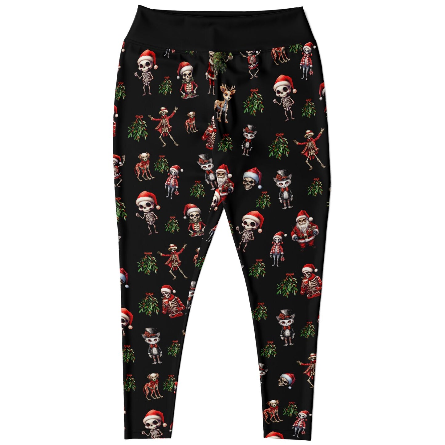 Skeleton Christmas - Classic Athletic Leggings Plus