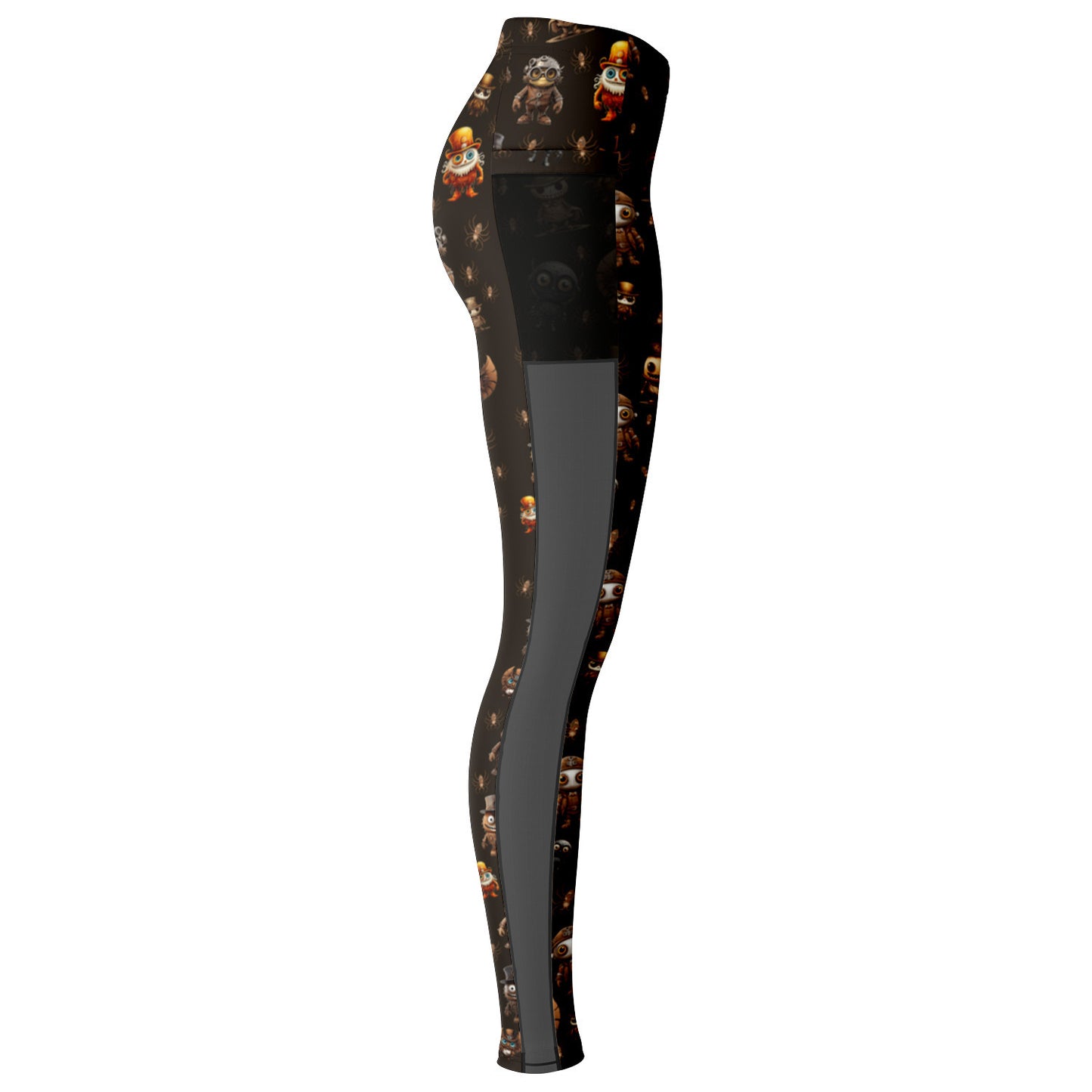 Mesh Pocket Legging - Misfit Steampunk Crew