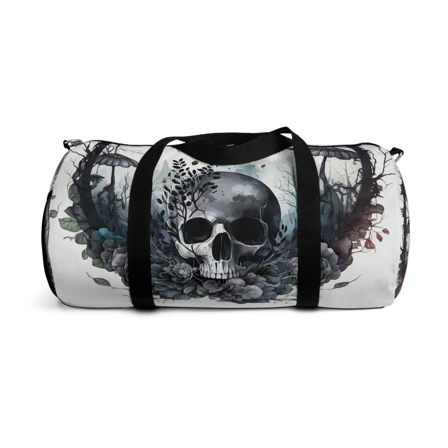 Dark skull Garden Gym Bag - Goth Duffle bag