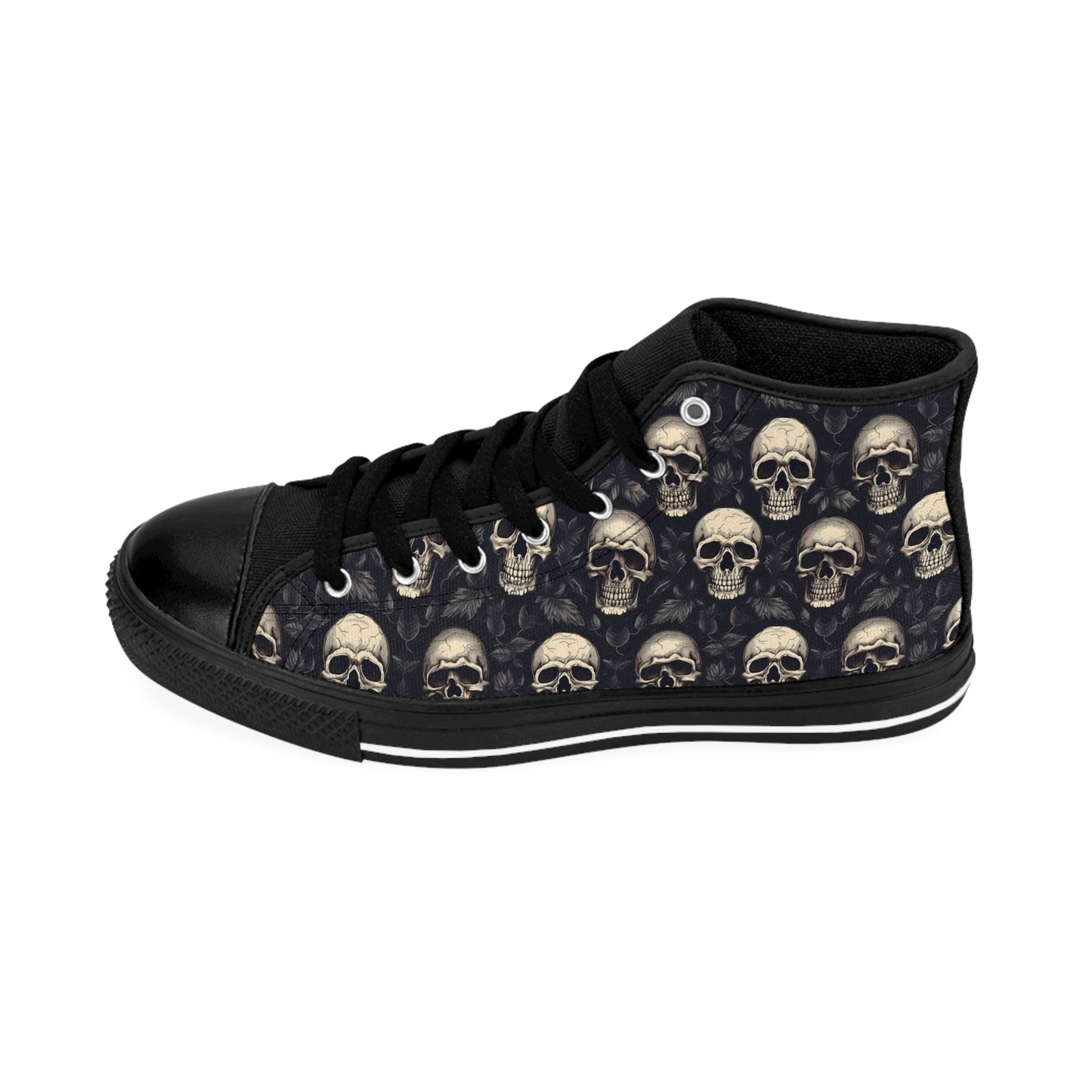Gothic Skull - Lifting High-Top Sneakers