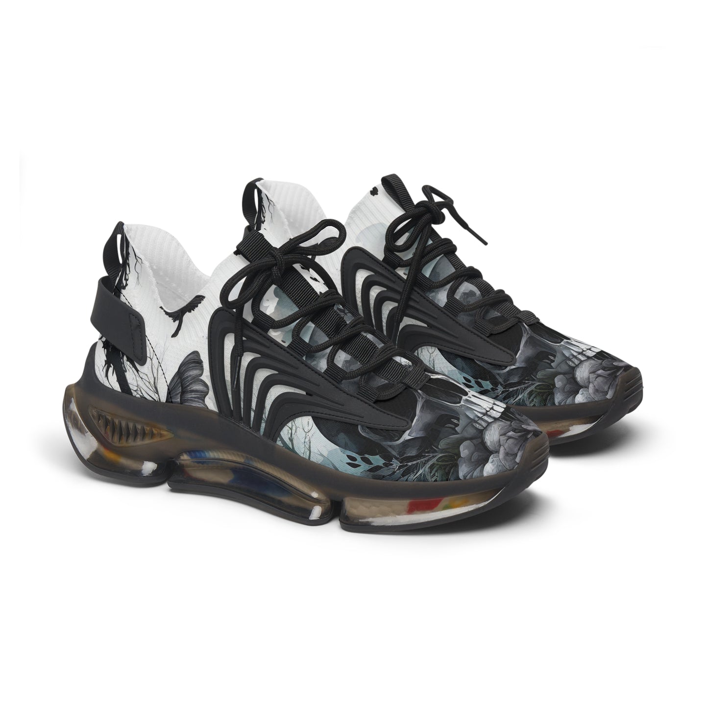 Goth Skull - Athletic Sneakers