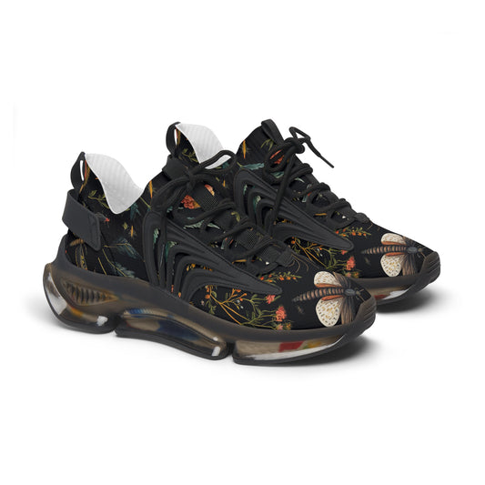 Dragonfly & Flowers - Athletic Sneakers