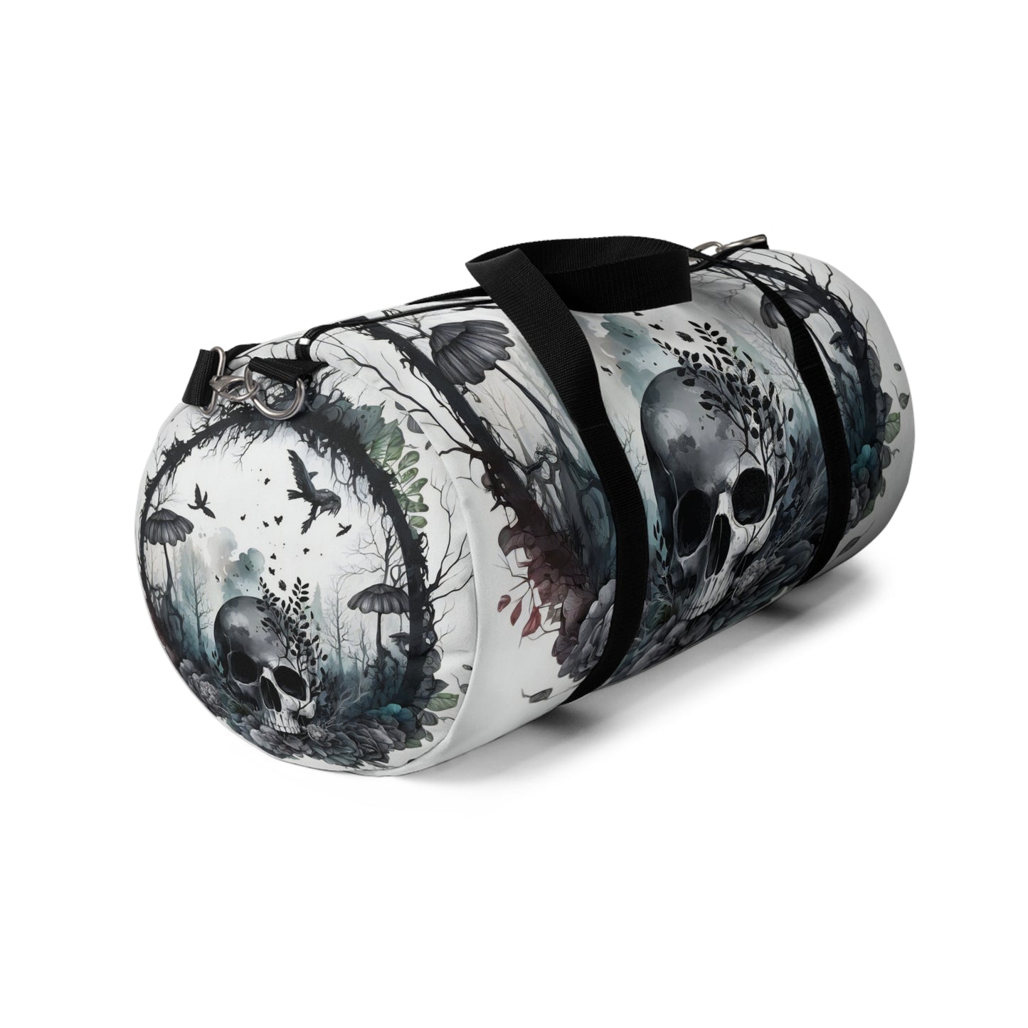 Dark skull Garden Gym Bag - Goth Duffle bag