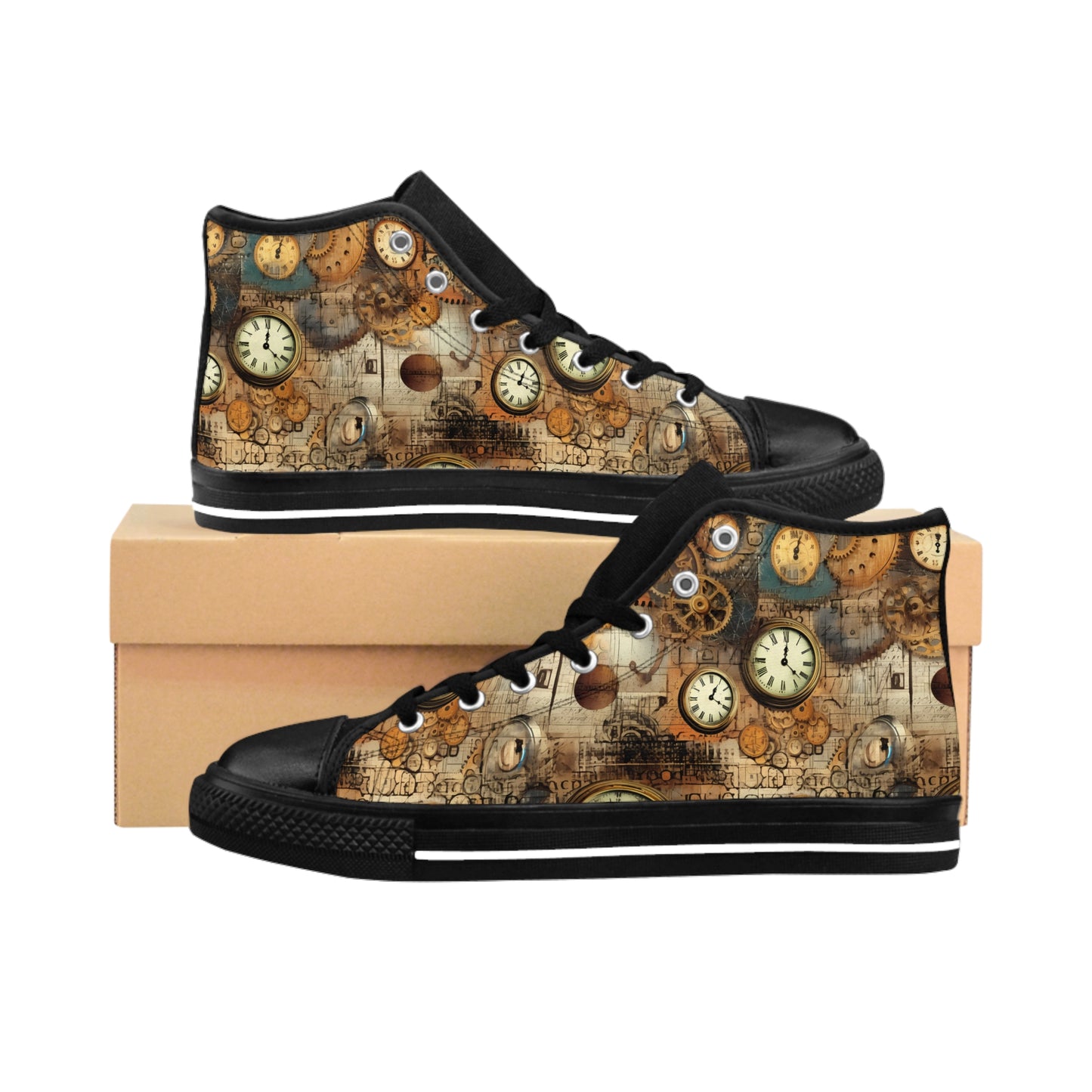 Steampunk Grunge - Lifiting High-Top Sneakers