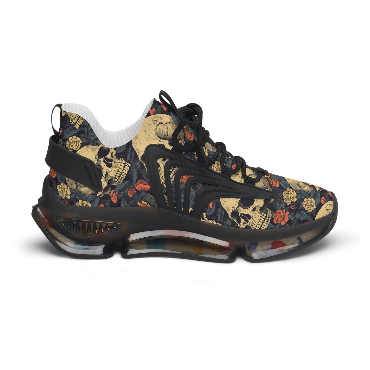 Vintage Skull Athletic Sneakers