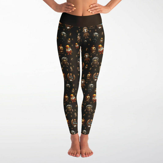 Yoga Leggings - Misfit Steampunk Crew