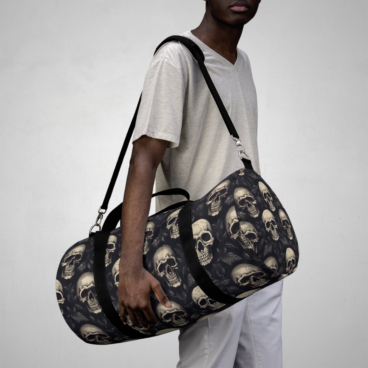 Goth Skull Gym Bag