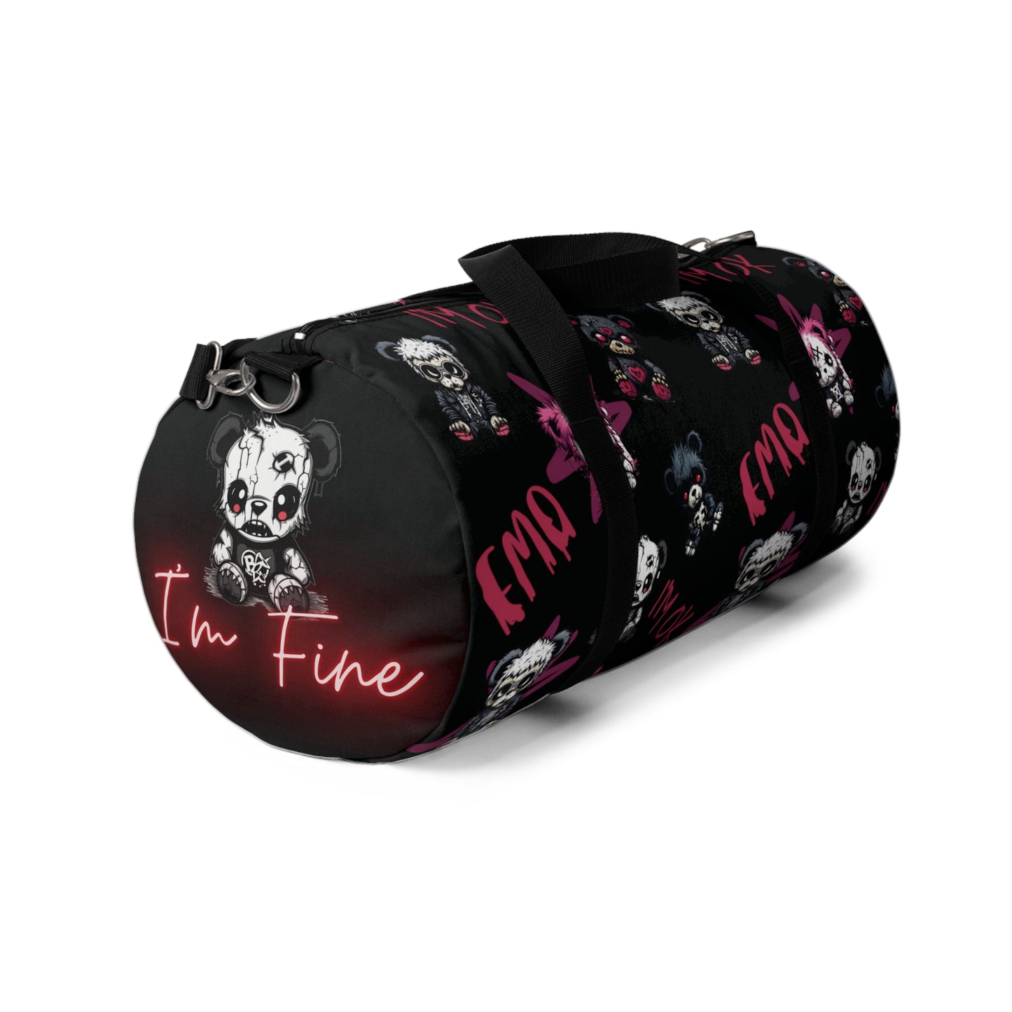 Duffel Bag - Emo Teddies 'I'm Fine'