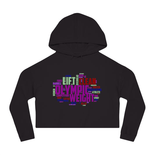 Cropped Hoodie - Lifting Lover