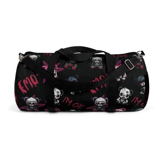 Duffel Bag - Emo Teddies 'I'm Fine'