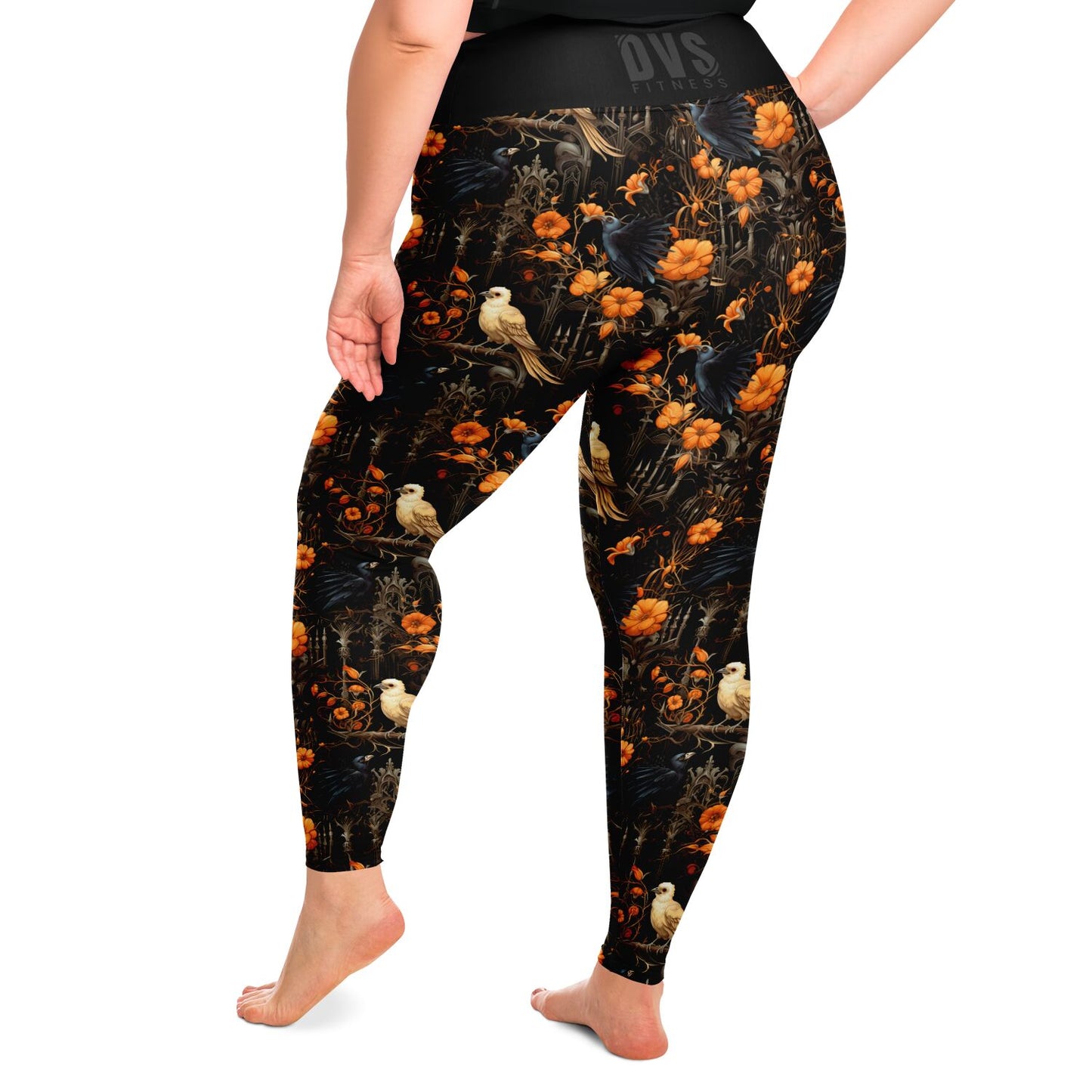 Halloween Crow - Classic Athletic Legging - plus