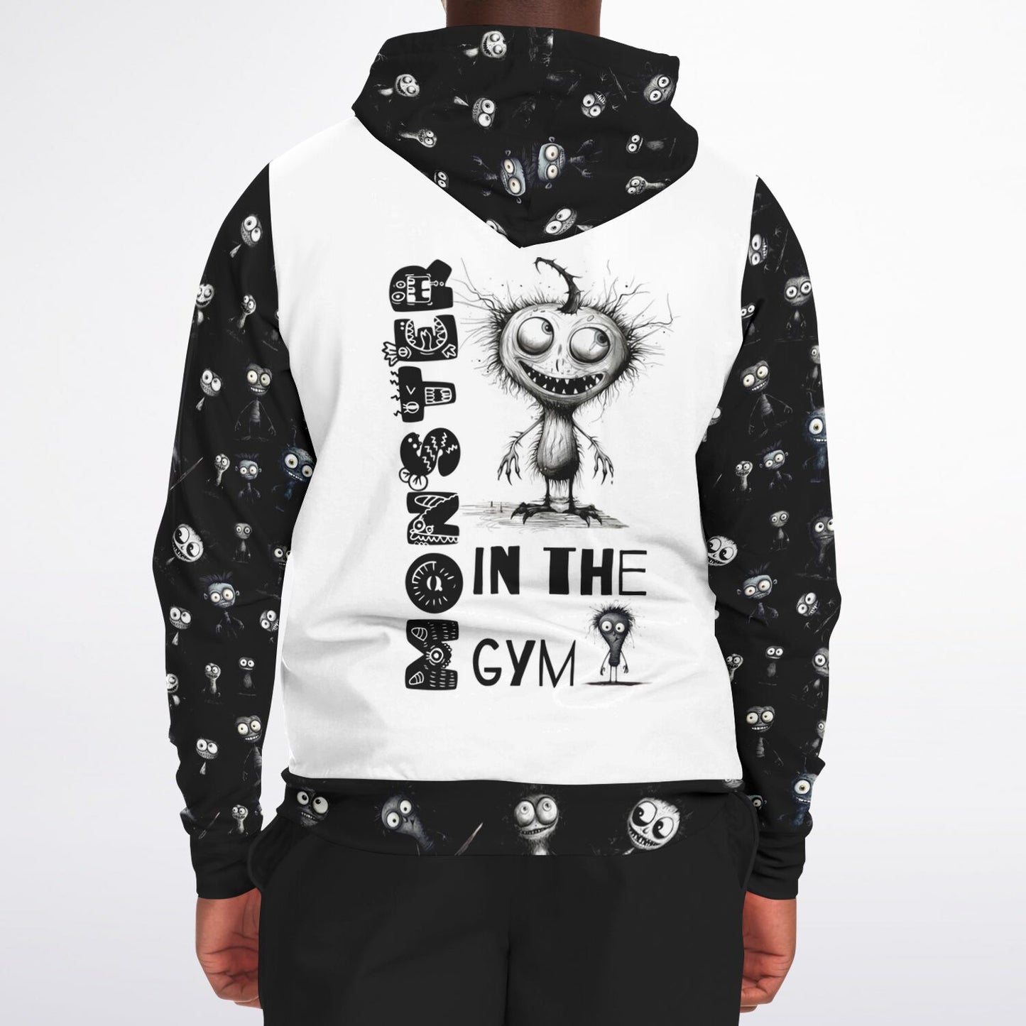 Misfit Monster Athletic Hoodie Sweatshirt