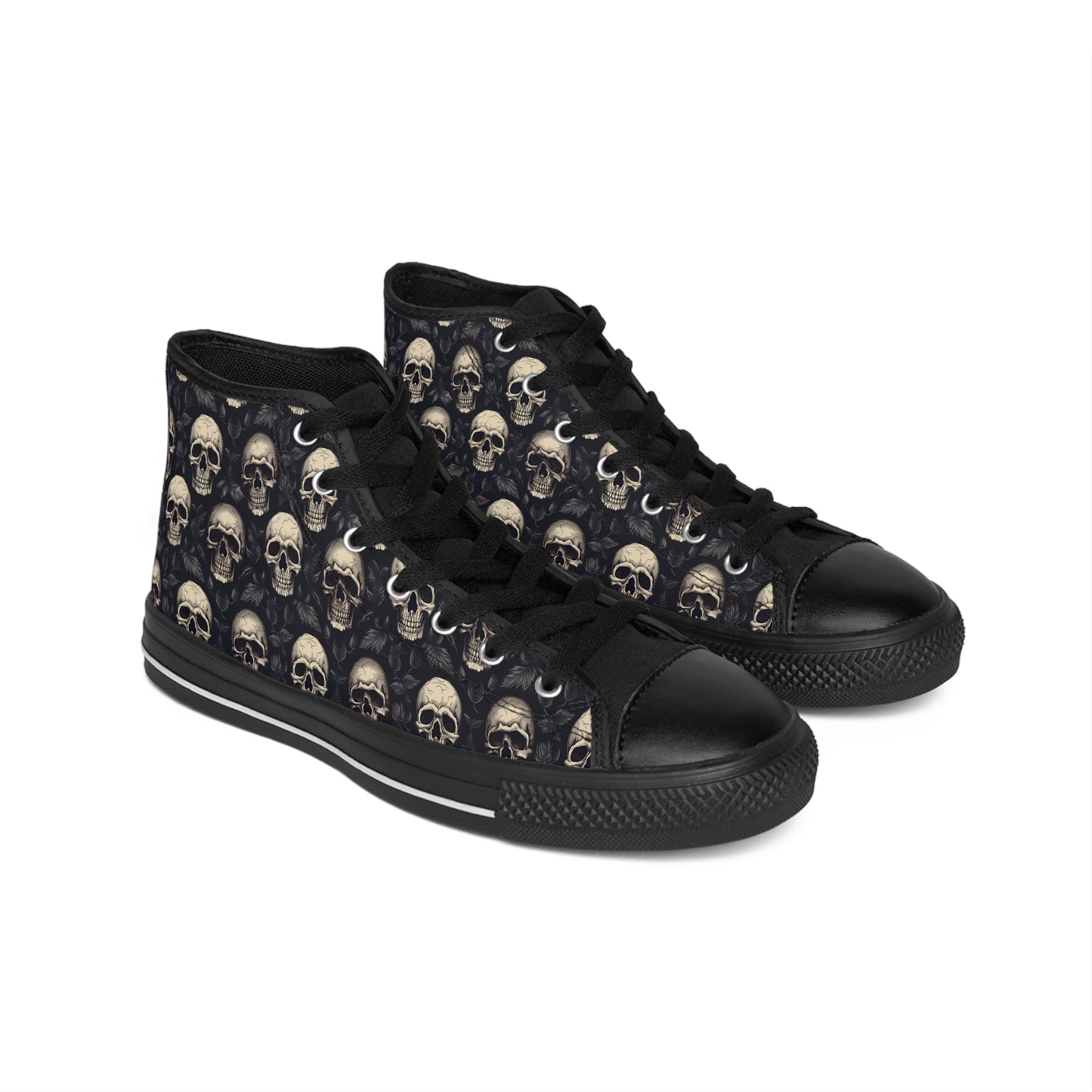 Gothic Skull - Lifting High-Top Sneakers