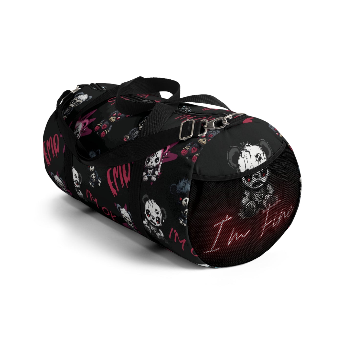 Duffel Bag - Emo Teddies 'I'm Fine'