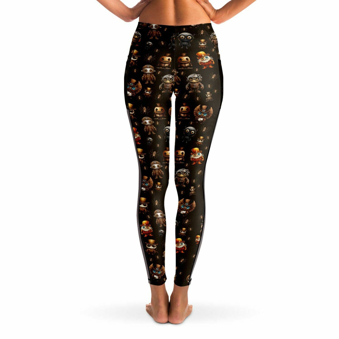 Mesh Pocket Legging - Misfit Steampunk Crew