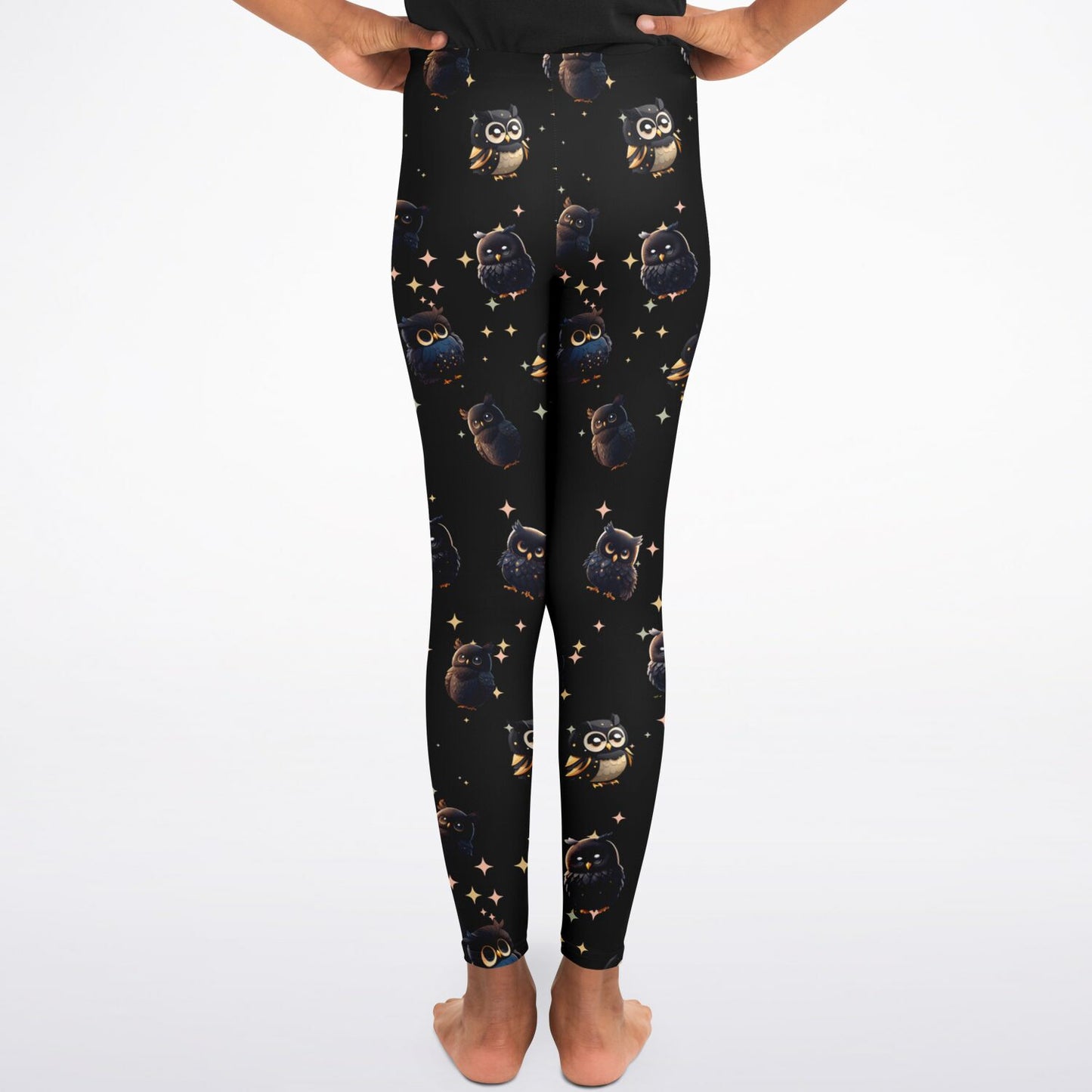 Midnight Owl - childrens leggings