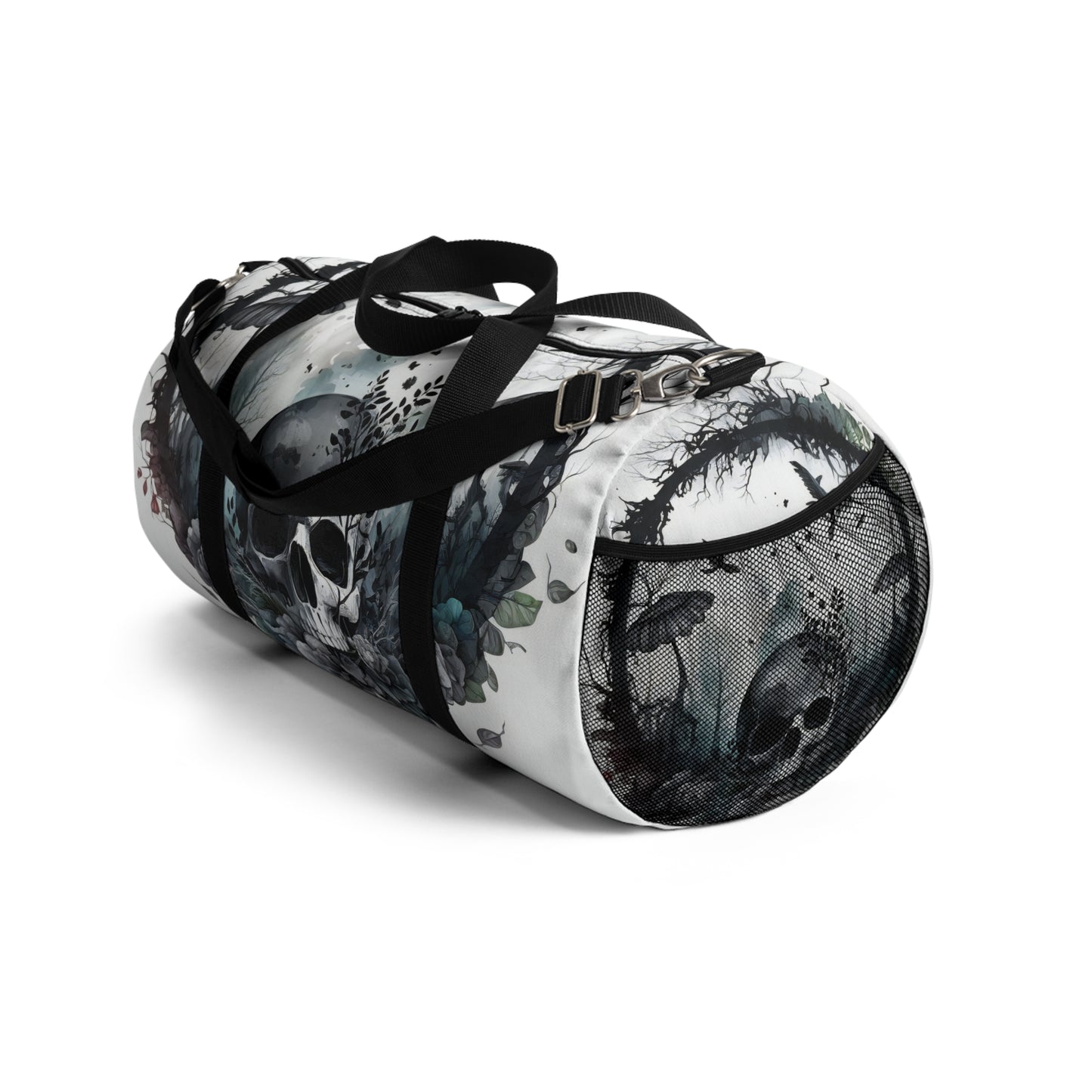 Dark skull Garden Gym Bag - Goth Duffle bag